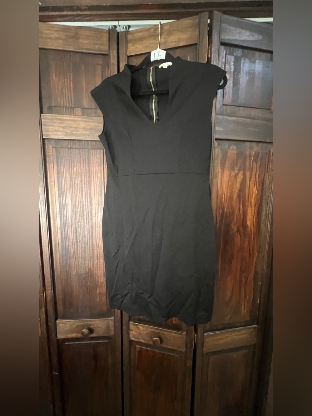 Rolla Coster Black Midi Sheath Dress